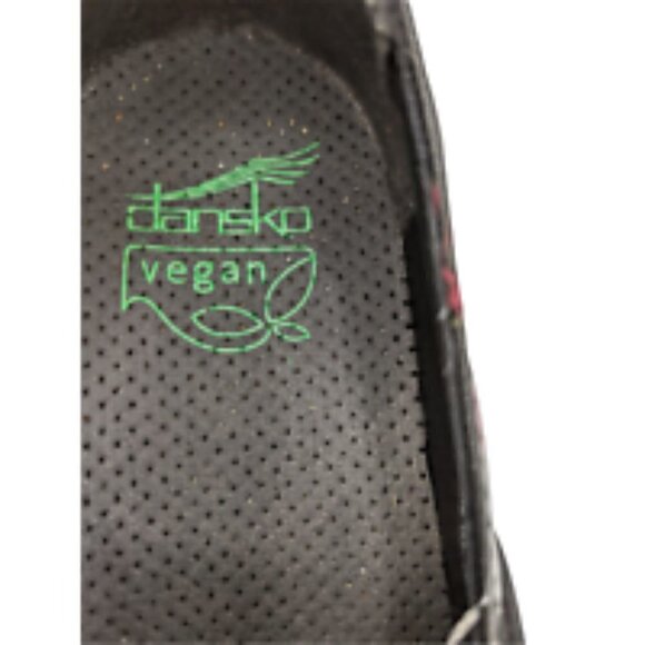 Dansko Women's Vegan Clog Shoes Comfort Slip On Work Frog  Print  37 6.5- 7 - Picture 8 of 12